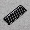 Ruiq Toyota Harrier 80 Series Interior Front Upper Air Conditioner Ring Garnish Vent Panel for Toyota Harrier (Piano Black)