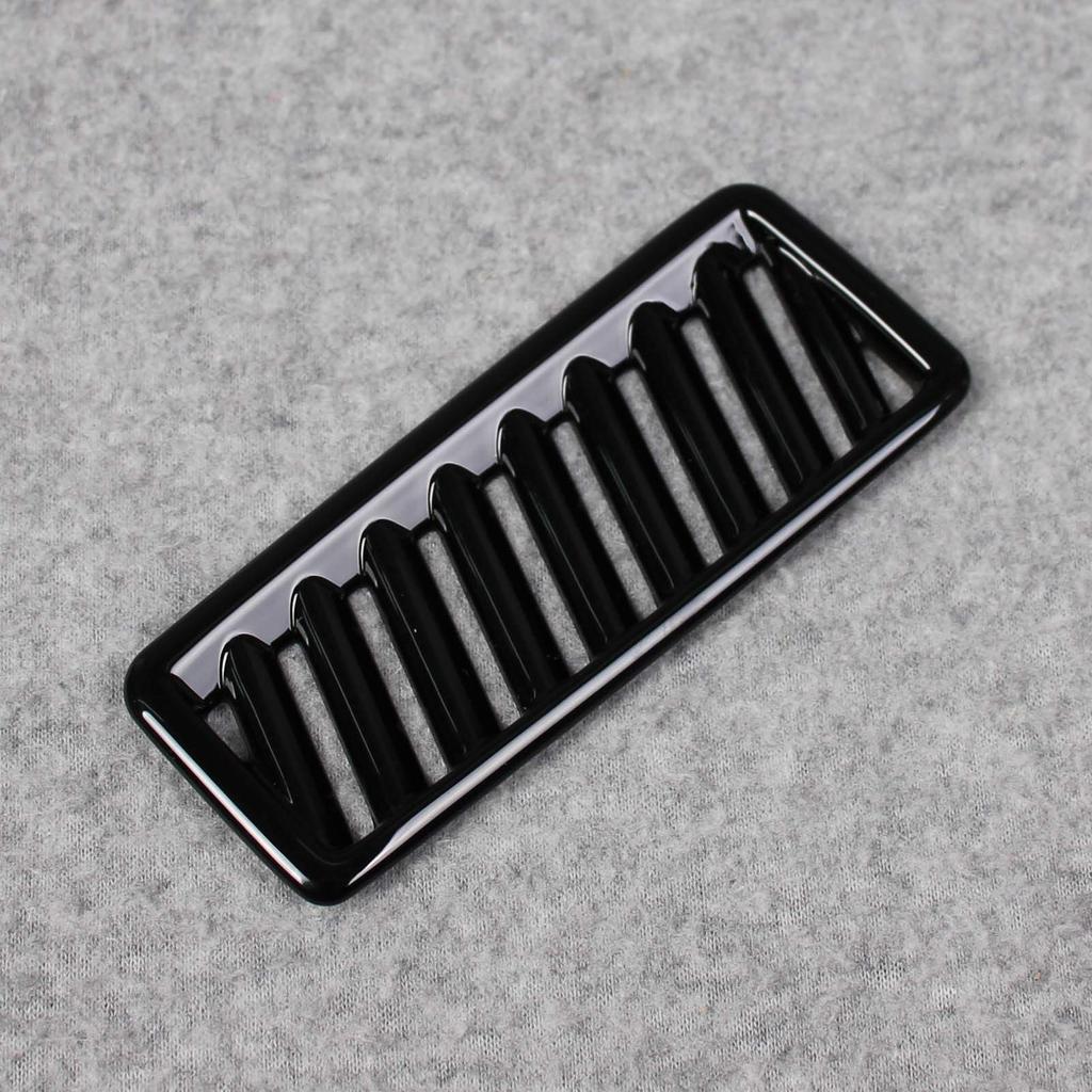 Ruiq Toyota Harrier 80 Series Interior Front Upper Air Conditioner Ring Garnish Vent Panel for Toyota Harrier (Piano Black)