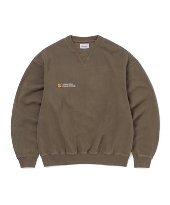 THISISNEVERTHAT Authentic Tradition Crewneck Dark Mocha