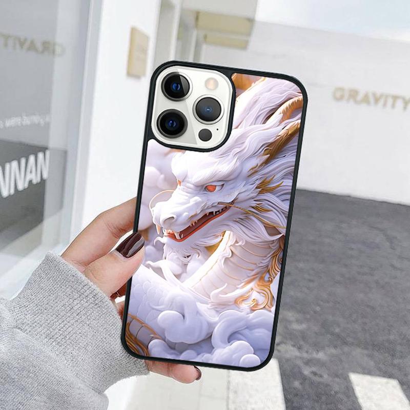 Exquisite Chinese Dragon Flying Phone Case For iPhone 17 Air 15 16 Cover  11 13 14 Pro Max 12 Plus Max Fundas