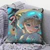 Kazama Iroha VVTuber Pillow Covers Home Sofa Cushion Covers and Aecorative Custom