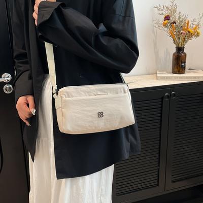 Women's 2026 New Model Crossbody Bag Multiple Compartments Lightweight  Casual Canvas Bag Nyl Bag Mom Bag Small Cloth Bag