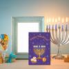30Pcs Candle Candlestick Hanukkah Greeting Card with Envelopes Jewish Holiday for Men Women Jewish Invitation Notecard
