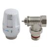 Automatic Thermostatic Radiator Control Valve G1/2\" G3/4\" Special Angle Valve For Floor Heating Copper Radiator Thermostat