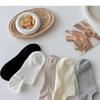 New Women's Solid No Show Socks Breathable Sweat Resistant Anti-odor Invisible Sock Breathable Casual Comfortable Sox Female