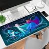 1Pc Starry Night Magical Unicorns Gaming Mouse Pad Keyboard Desk Mat Non-slip Rubber Lock Edge Waterproof Computer Mousepad for Office Home Decor Q147