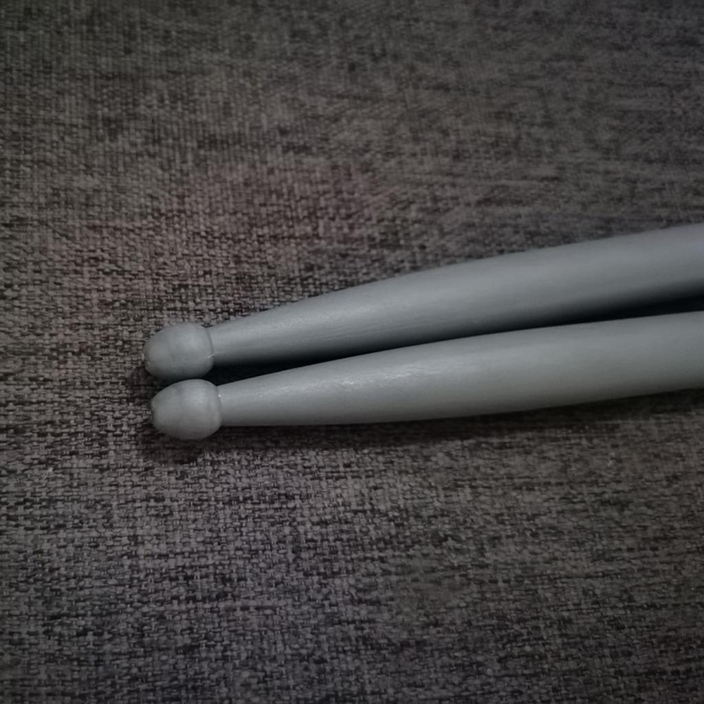 1 Pair 5A Carbon Fiber Drumsticks for Beginners Musical Instrument Percussion Parts Drum Sticks with Non-Slip Handle