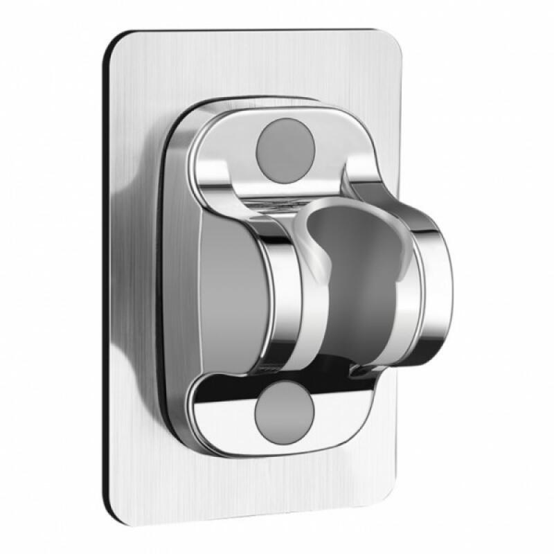 Adjustable angle shower head stand with no tap