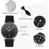 Ben NeviS Men S Watch minimaliSt faShion Simple Analog Date Leather Strap  43 Gj