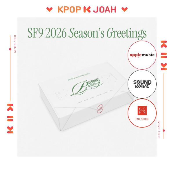 

[POB] SF9 2026 СЕЗОННЫЕ ПОЗДРАВЛЕНИЯ [Пауза и Воспроизведение] (30 декабря 2025 г.) FNC STORE POB