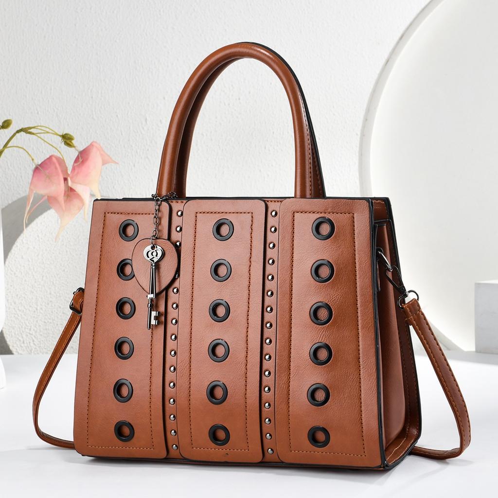 High-End Unique Design Spacious Commuter Tote Handbag For Ladies, Multiway Shoulder & Crossbody Daily Bag
