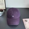 Fox Embroidered Soft Top Baseball Cap Large Head Size Unisex Couple Sun Hat Spring Summer Casual Outdoor Peaked Cap