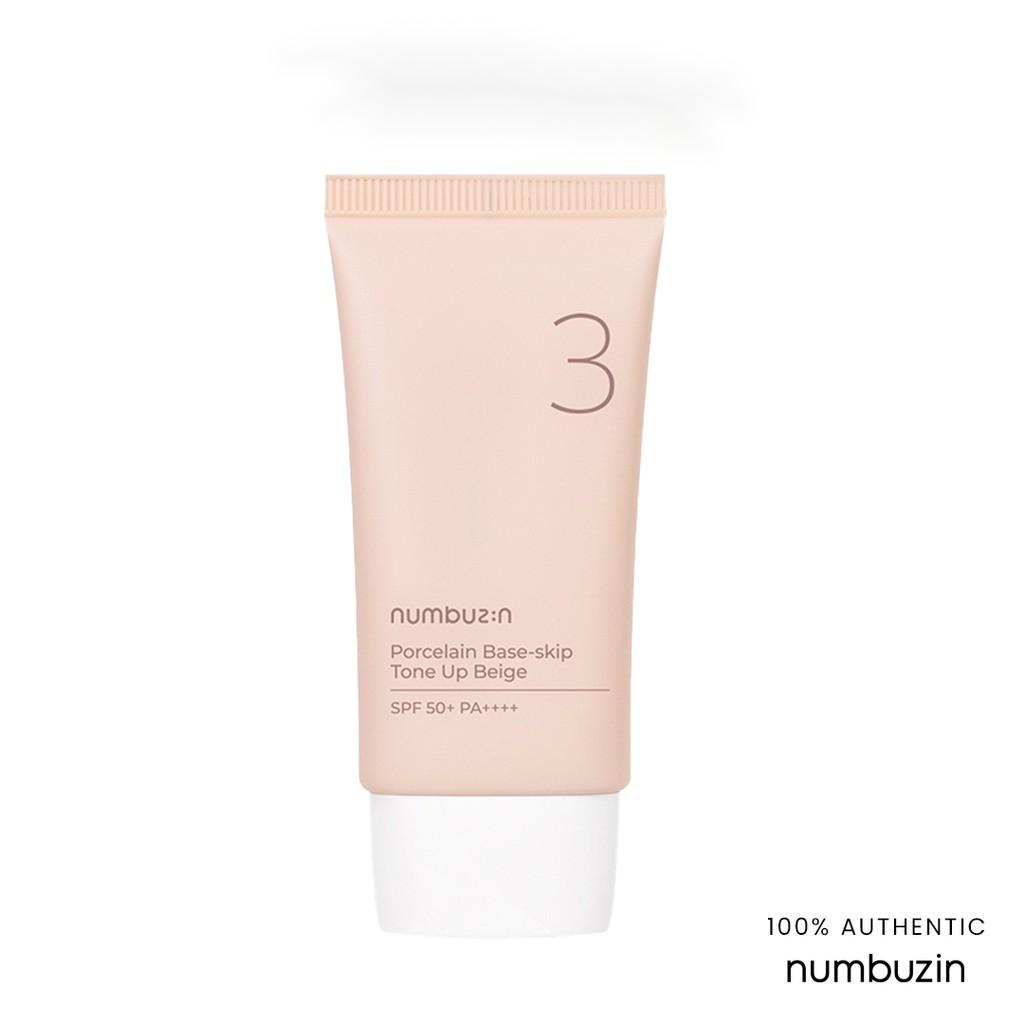NUMBUZIN Protetores Solares Tone Up 50ml SPF50+PA++++