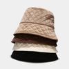 Autumn Winter Men Women Thermal Quilted Hat Fisherman Hat Basin Cap Bucket Hats