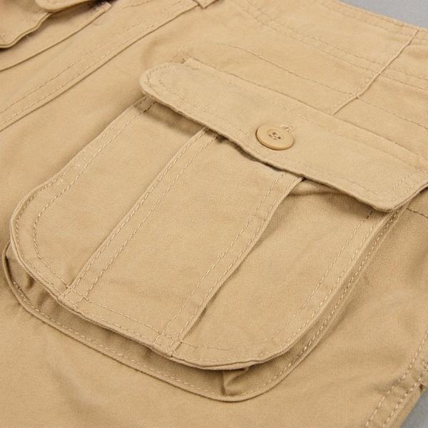 Herren Latzhosen Outdoor Gerade Mehrfach-Taschen Cargo Hose Freizeit Verschleißfest Mehrfach-Taschen Militärische Taktische Hose