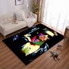 Colorful Pop Art Style Man with Sunglasses Non-slip rug suitable for living room and bedroom sofas sofas