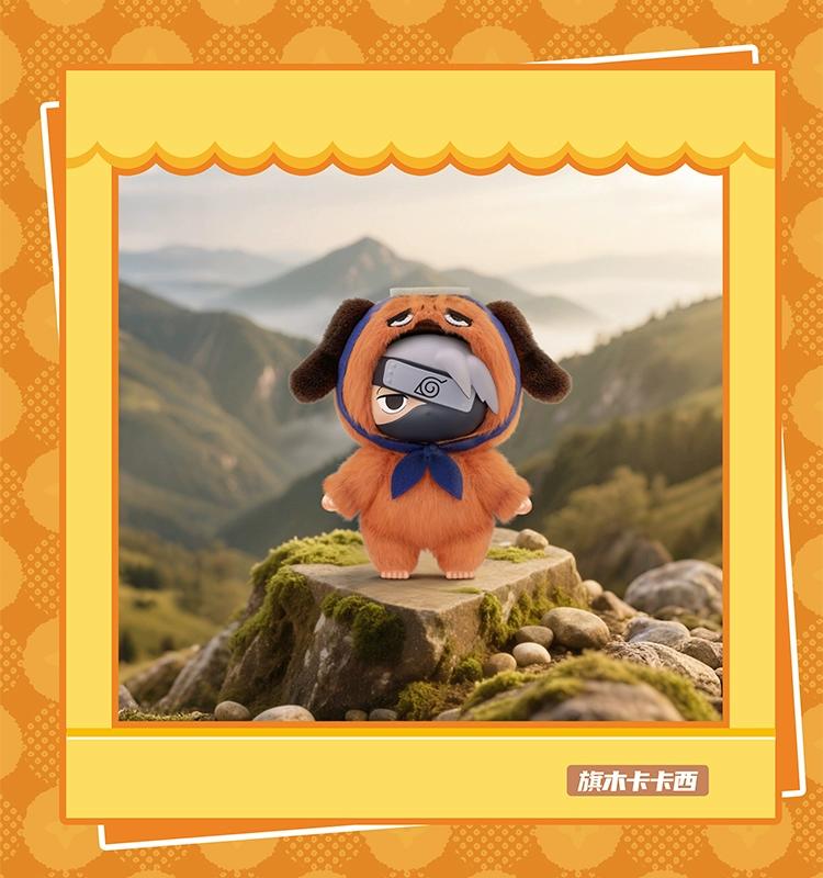 Authentic EAKI Naruto Blind box Shippuden Party Series Stuffed Plush Trendy Ornament Collection Toy Birthday Christmas Gifts