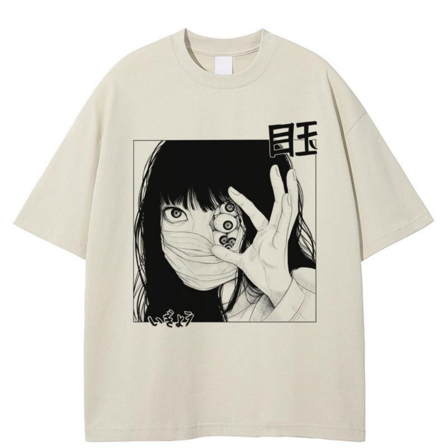 2026 Унисекс Футболка Streetwear QUARTER 24 Аниме Графика S
