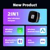 Wireless Carplay Adapter for Android iPhone Auto 2 in1 Wired to Wireless AI Box USB Connection for Volvo Benz Mg Kia Chery VW