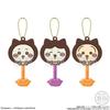 BANDAI Lollipop Chocolate Charm Chiikawa Black Cat Chewing Gum Candy Toy Set of Everyone's [Box 12]