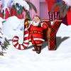Christmas Santa Claus Stakes Xmas Garden Yard Signs Santa Claus Yard Art Outdoor Christmas Decorations for Lawn Door