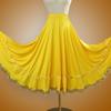 Square Dance Stage Costume: High Waist Ethnic Swing Skirt for Women (Adult, Spring/Summer)