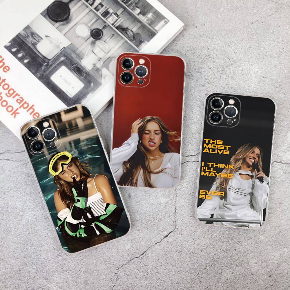 Canadian Female T-Tate Singer M-McRae Transparent Soft Phone Case For IPhone 15 12 14 16 17 13 Plus 11 Pro Max 13 Pro
