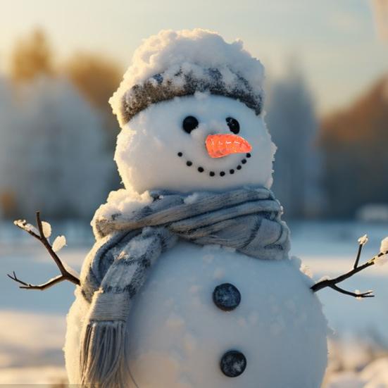 100Pcs Mini Snowman Nose Plastic Christmas Nose Ornament Translucent DIY Snowman Nose Craft