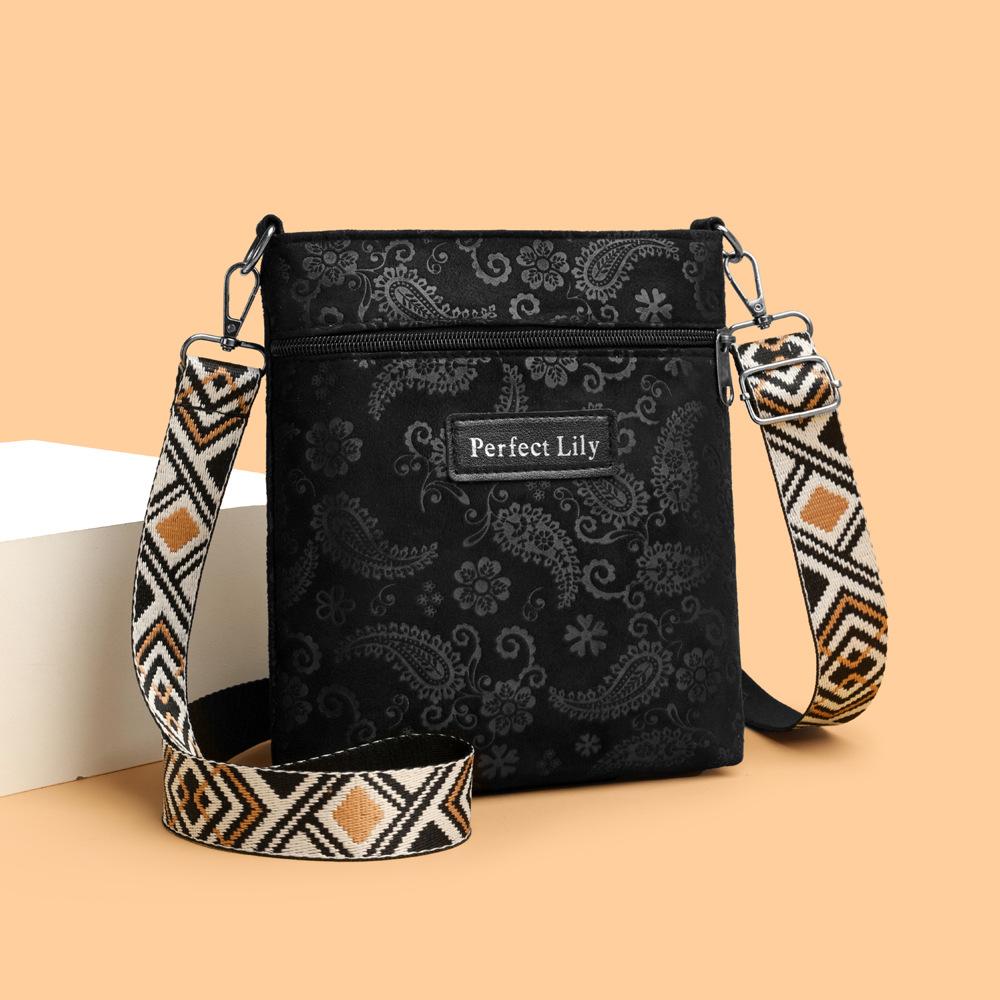 Mobile Phone Zero Wallet Fashionable and Simple Cross-body Bag for Single Shoulder Strap Trendy Soft Leather Backpack