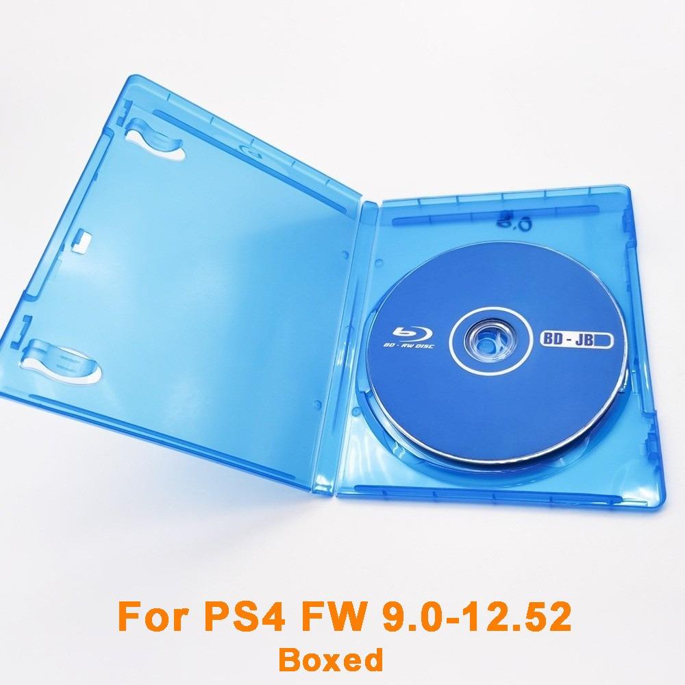 For Firmware 9.0-12.52 BD-JB Disc No PC Needed JB Disk Tool with Disc Storage Box Mod Tool for PS4
