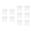62KD 10Pcs Universal Curtain Track Stop for Enhanceds Home Comfort and Professional