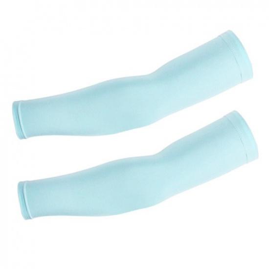 Cooling Sport Arm Stretch Sleeve Sun UV Protection Covers Outdoor Golf Cycling₊ L