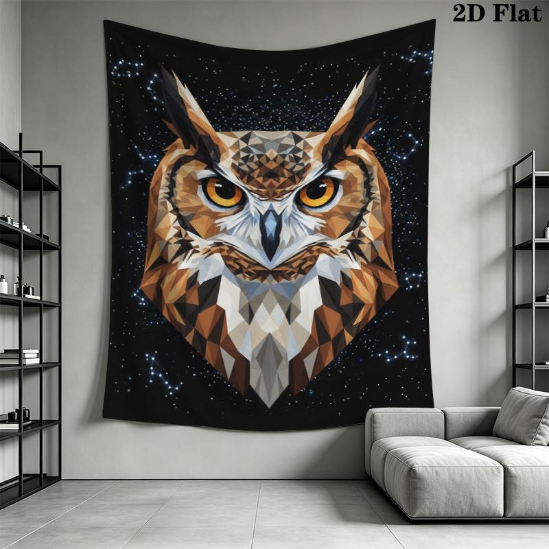 3D Animal Wall Tapestry Aesthetic Wall Hanging Printed Fabric Blanket Decorative Tapestries for Bedroom Living Room Home Decor