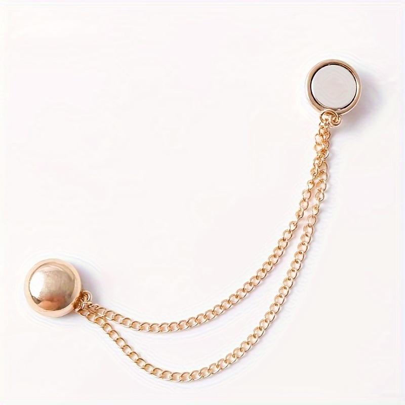 Magnetischer Taillenmieder, verstellbarer T-Shirt-Saumclip, perfekte Passform, Metall-Druckknopf, Weiß/Gold/Schwarz erhältlich