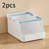 1/2pcs PP Plastic Storage Box,Stackable Office Supplies,Cosmetics,and Bathroom Desktop Organizer,Office Desktop Drawer Organizer