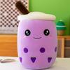 22-70cm Giant Size Bubble Tea Plushies Squishy Milk Tea Boba Pillow Peluche Ice Cream Fruits Juice Drink Bottle Prop Decor Gift