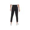 Nike Dri Fit Uni Logo Gerades Bein Hohe Taille Freizeithose Damen Hose Schwarz DO6785-010