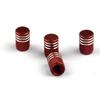 Aluminum Alloy Tire Valve Stem Caps, 4 Pack Universal Car Wheel Tire Valve Caps, Universal Stem Covers for Cars Trucks Motorcycl