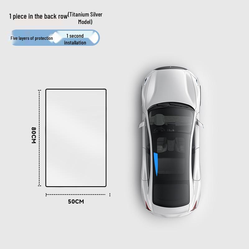 Parasol Magnético para Coche Plata Titanio - Protección Solar de Verano y Protección Total contra la Luz.
