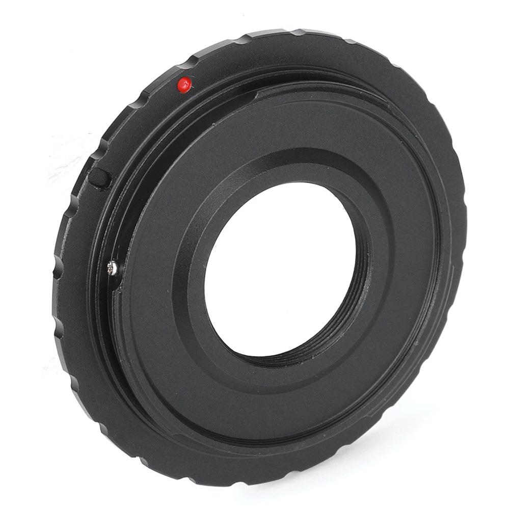 Full Manual Aluminium Alloy Adapter Ring for C Mount Lens to Fit for Canon EOS Camera