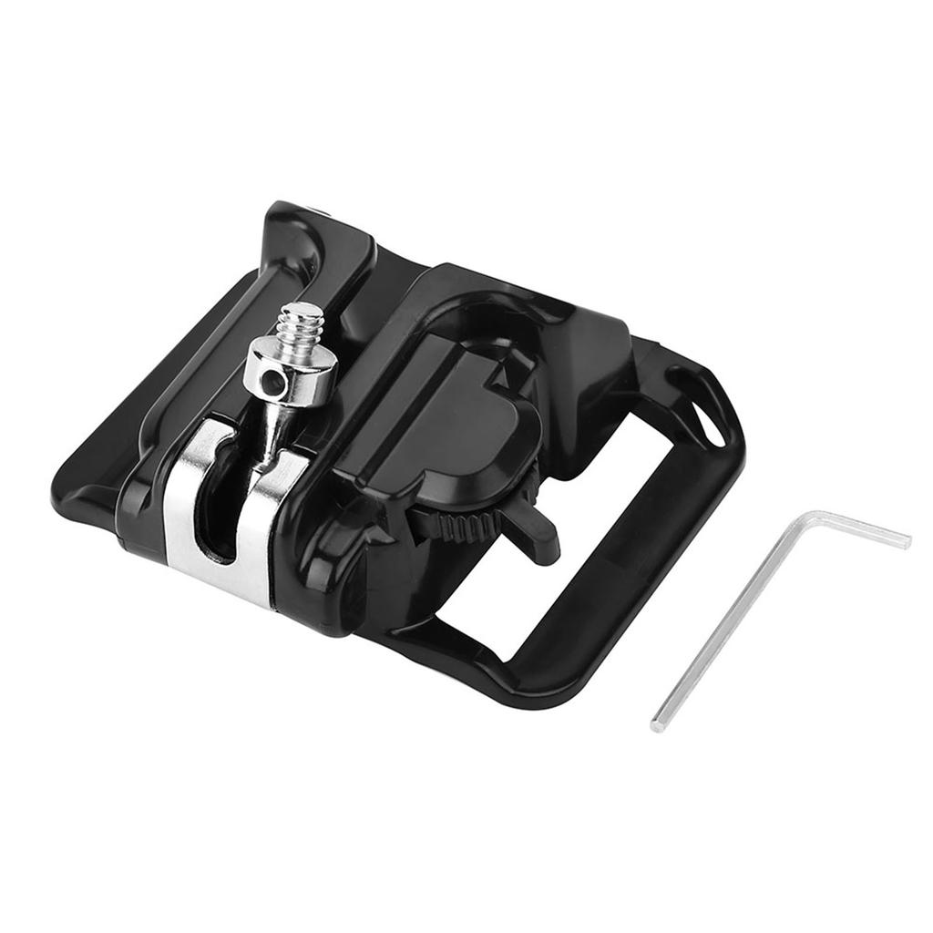 1Pc Camera Hanger 14in Screw Mount Quick Release Waist Belt Buckle Holder for DSLR