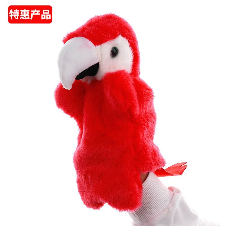 25cm Kawaii Zviera Panda Papagáj Líška Koala Plyšová Bábka Ruky Vzdelávacie Hračky Pre Rodinnú Hru Čas Bábika