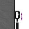 Retractable Side Awning Anthracite 200 x 300 cm