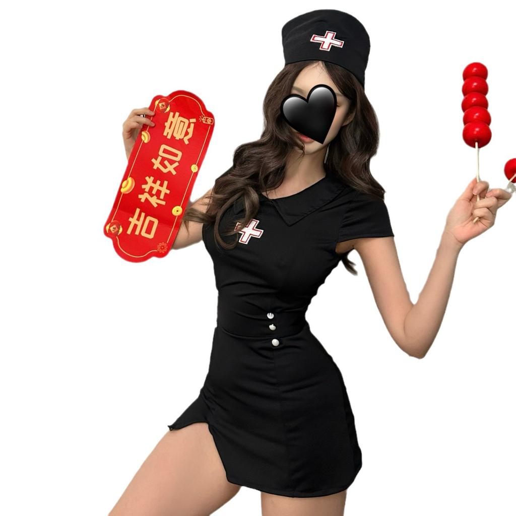 Sexy Dessous Sexy Japanisches Krankenschwestern-Uniform Kostüm Reine Begierde Heißer Professioneller Einteiler Frauen