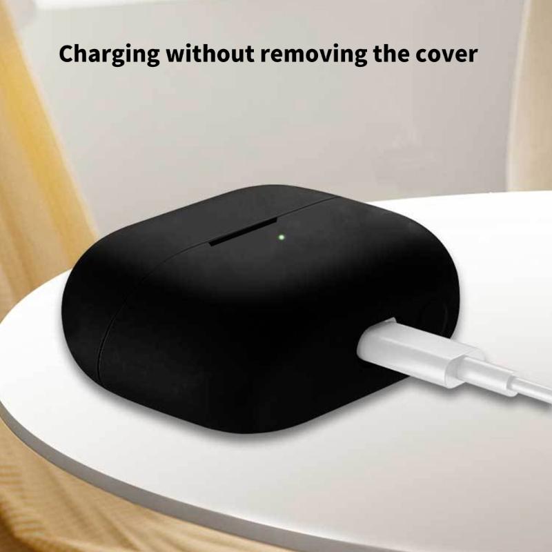 Protective Silicone Sleeve For Buds 3Pro Headphones Case, With Carabiner, Earphone Case For Everyday Use