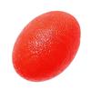 Hand Grip Strengthener Ball Silicone Finger Exerciser Strengthening Squeezer Ball for Stress Tension Relief Red
