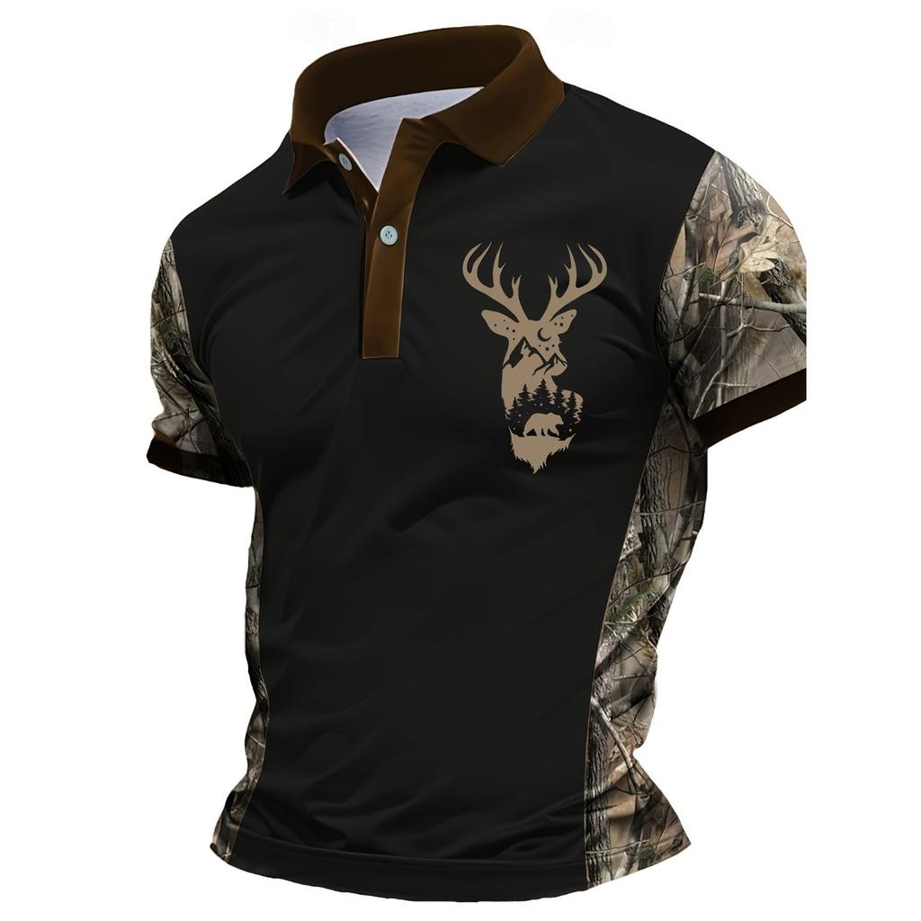 2026 Model Men's Polo Shirt, for Street Business Wear, 3D Print, Comfortable and Breathable, Suitable Seasons.