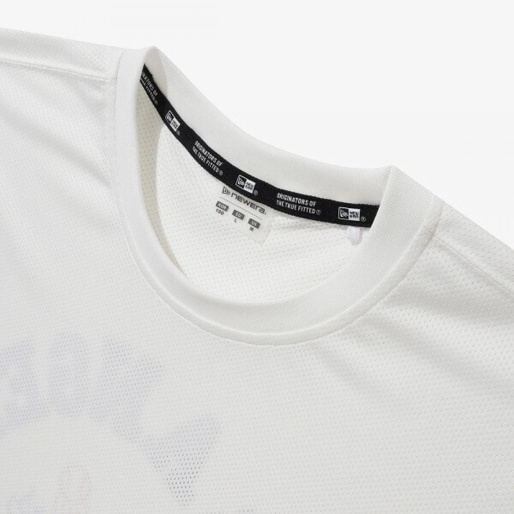 New Era Mlb La Dodgers Mesh T shirT Off whiTe 15147533