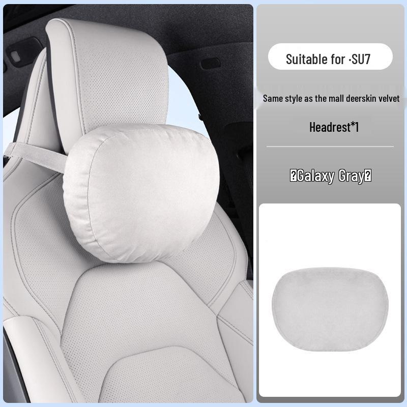 Official Xiaomi SU7 Car Headrest: Comfortable Neck Protection Pillow