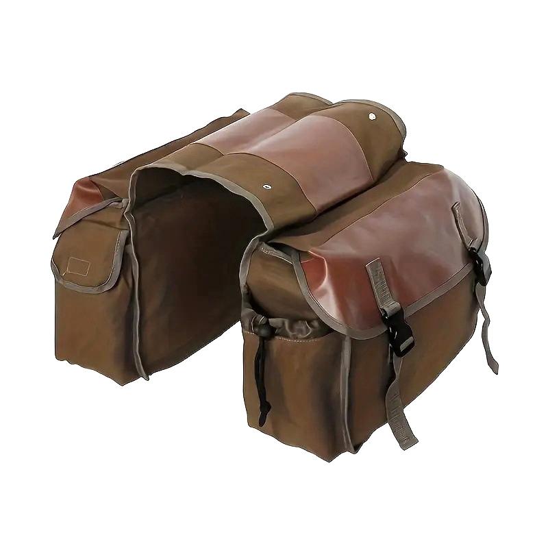 Motorbike Bag Large Capacity Motorcycle Riding Travel Canvas Waterproof Panniers Box Side Tools Bag Pouch For Motorbike